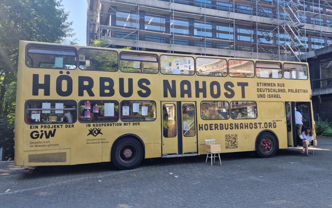 Erfolgreicher Besuch des Höhrbus Nahost am Berufskolleg Kohlstraße